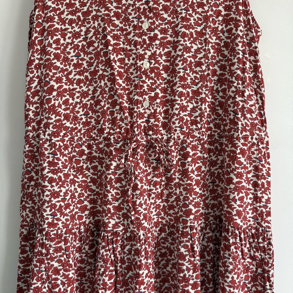 Chaps Red Floral Maxi Dress - Picture 4 of 12